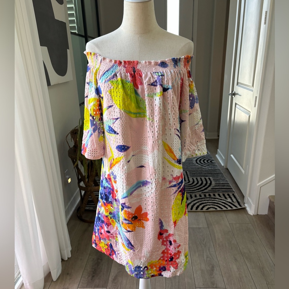 TRINA TURK Savilla Eyelet Dress - Picture 2 of 11